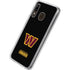 NFL Washington Commanders Black Background Galaxy A20 Clear Case