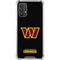 NFL Washington Commanders Black Background Galaxy A32 5G Clear Case