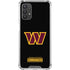 NFL Washington Commanders Black Background Galaxy A32 5G Clear Case