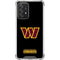 NFL Washington Commanders Black Background Galaxy A52 5G Clear Case