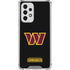 NFL Washington Commanders Black Background Galaxy A53 5G Clear Case