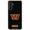 NFL Washington Commanders Black Background Galaxy A54 5G Clear Case