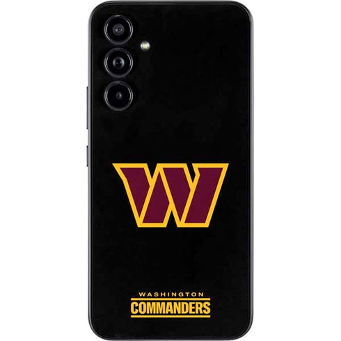 NFL Washington Commanders Black Background Galaxy A54 5G Skin