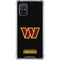 NFL Washington Commanders Black Background Galaxy A71 5G Clear Case