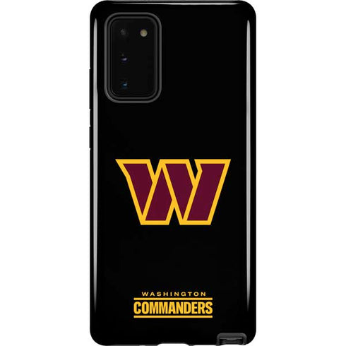NFL Washington Commanders Black Background Galaxy Note20 5G Pro Case