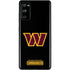 NFL Washington Commanders Black Background Galaxy S20 Fan Edition Skin