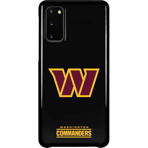 NFL Washington Commanders Black Background Galaxy S20 Lite Case
