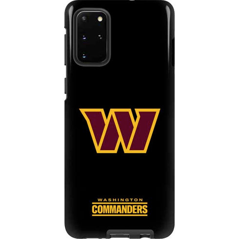 NFL Washington Commanders Black Background Galaxy S20 Plus Pro Case