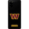 NFL Washington Commanders Black Background Galaxy S20 Plus Skin