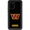 NFL Washington Commanders Black Background Galaxy S20 Plus Waterproof Case