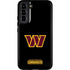NFL Washington Commanders Black Background Galaxy S22 Plus Pro Case