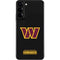 NFL Washington Commanders Black Background Galaxy S22 Plus Skin