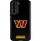 NFL Washington Commanders Black Background Galaxy S22 Pro Case