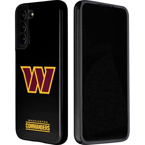 NFL Washington Commanders Black Background Galaxy S22 Pro Case