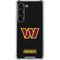 NFL Washington Commanders Black Background Galaxy S23 Clear Case