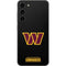 NFL Washington Commanders Black Background Galaxy S23 Plus Skin