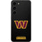 NFL Washington Commanders Black Background Galaxy S23 Skin