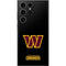 NFL Washington Commanders Black Background Galaxy S23 Ultra Skin