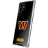 NFL Washington Commanders Black Background Galaxy S24 Ultra Clear Case