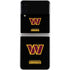 NFL Washington Commanders Black Background Galaxy Z Flip3 5G Skin