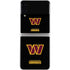 NFL Washington Commanders Black Background Galaxy Z Flip4 5G Skin