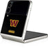 NFL Washington Commanders Black Background Galaxy Z Flip4 5G Skin