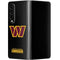 NFL Washington Commanders Black Background Galaxy Z Fold4 5G Skin