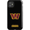 NFL Washington Commanders Black Background iPhone 11 Impact Case