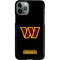NFL Washington Commanders Black Background iPhone 11 Pro Lite Case