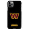 NFL Washington Commanders Black Background iPhone 11 Pro Max Lite Case