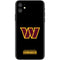 NFL Washington Commanders Black Background iPhone 11 Skin