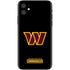 NFL Washington Commanders Black Background iPhone 11 Skin