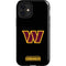 NFL Washington Commanders Black Background iPhone 12 Mini Impact Case