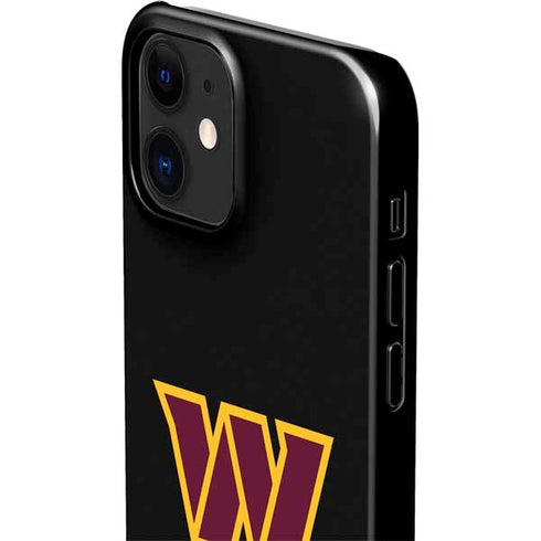 NFL Washington Commanders Black Background iPhone 12 Mini Lite Case