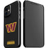 NFL Washington Commanders Black Background iPhone 12 Mini Lite Case