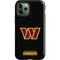NFL Washington Commanders Black Background iPhone 12 Pro Impact Case