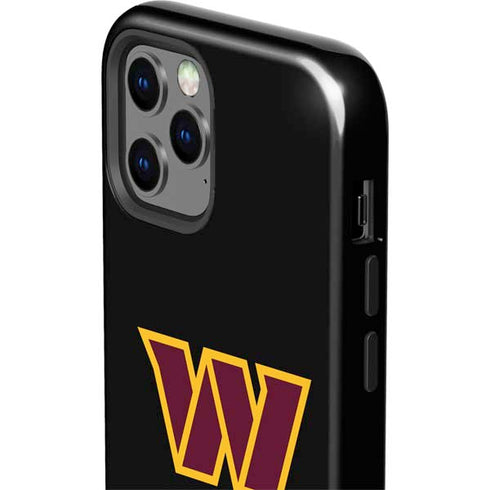NFL Washington Commanders Black Background iPhone 12 Pro Impact Case