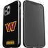 NFL Washington Commanders Black Background iPhone 12 Pro Impact Case