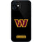 NFL Washington Commanders Black Background iPhone 12 Skin