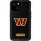 NFL Washington Commanders Black Background iPhone 13 Mini Waterproof Case