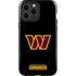 NFL Washington Commanders Black Background iPhone 13 Pro Max Impact Case