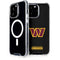 NFL Washington Commanders Black Background iPhone 13 Pro Max MagSafe Case
