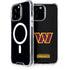NFL Washington Commanders Black Background iPhone 13 Pro Max MagSafe Case