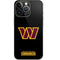 NFL Washington Commanders Black Background iPhone 13 Pro Skin
