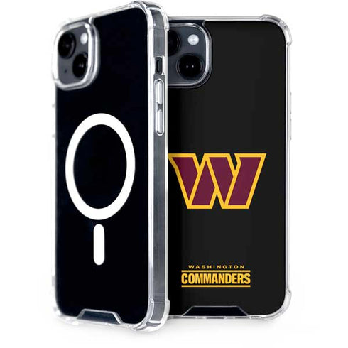 NFL Washington Commanders Black Background iPhone 14 MagSafe Case