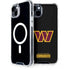 NFL Washington Commanders Black Background iPhone 15 Plus MagSafe Case