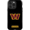 NFL Washington Commanders Black Background iPhone 14 Pro Impact Case