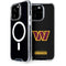 NFL Washington Commanders Black Background iPhone 15 Pro MagSafe Case