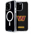 NFL Washington Commanders Black Background iPhone 15 Pro MagSafe Case