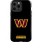 NFL Washington Commanders Black Background iPhone 14 Pro Max Impact Case